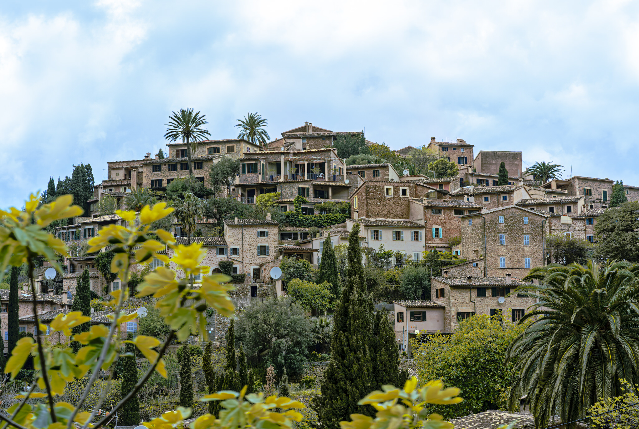 Photograph of the views from the Valldemossa viewpoint